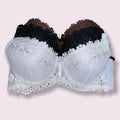 Sutiã com Bojo bolha em renda Guipir Sexy Moda Íntima Feminina Bojo Antiquebra
