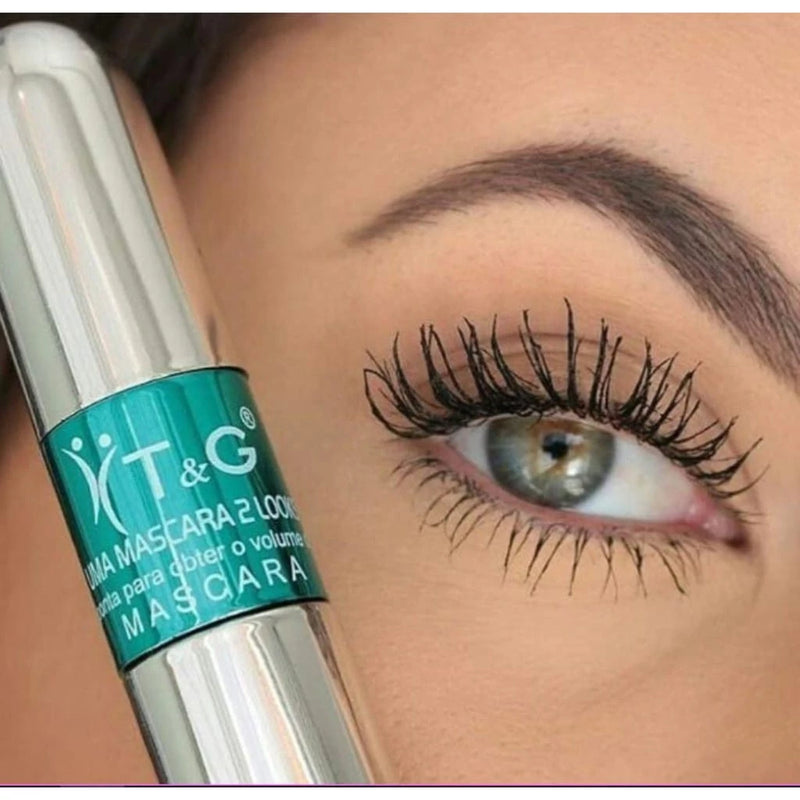 Máscara para cílios a prova d'água T&G Tango RÍMEL 4D cor preto