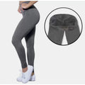 Calca Leg Peluciada Feminina Flanelada Termica Inverno