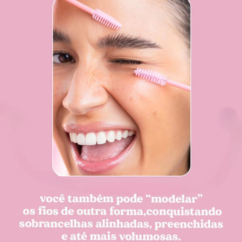 Gel modelador de sobrancelha Melu by Ruby Rose HB-F518 em promoção