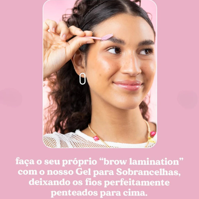 Gel modelador de sobrancelha Melu by Ruby Rose HB-F518 em promoção