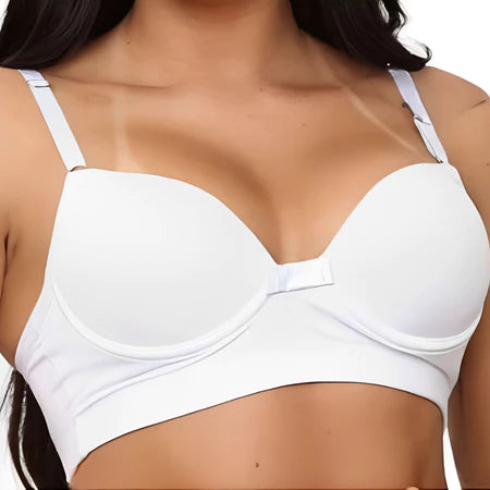Sutiã Reforçado Basico Solterinho  Microfibra Lingerie Dia a Dia Com Bojo e Ajustável