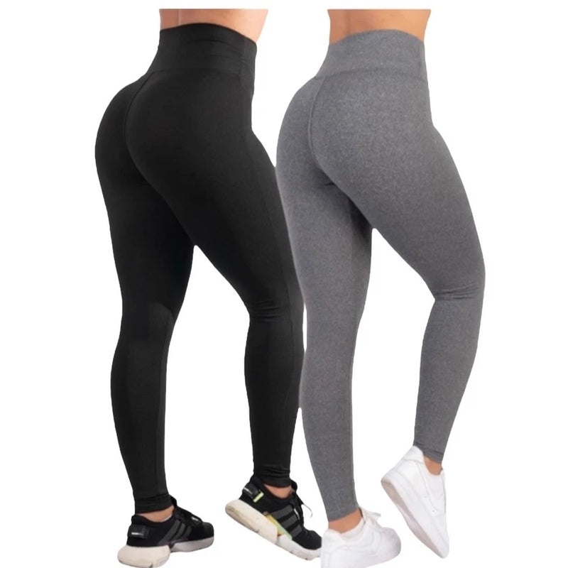Calca Leg Peluciada Feminina Flanelada Termica Inverno