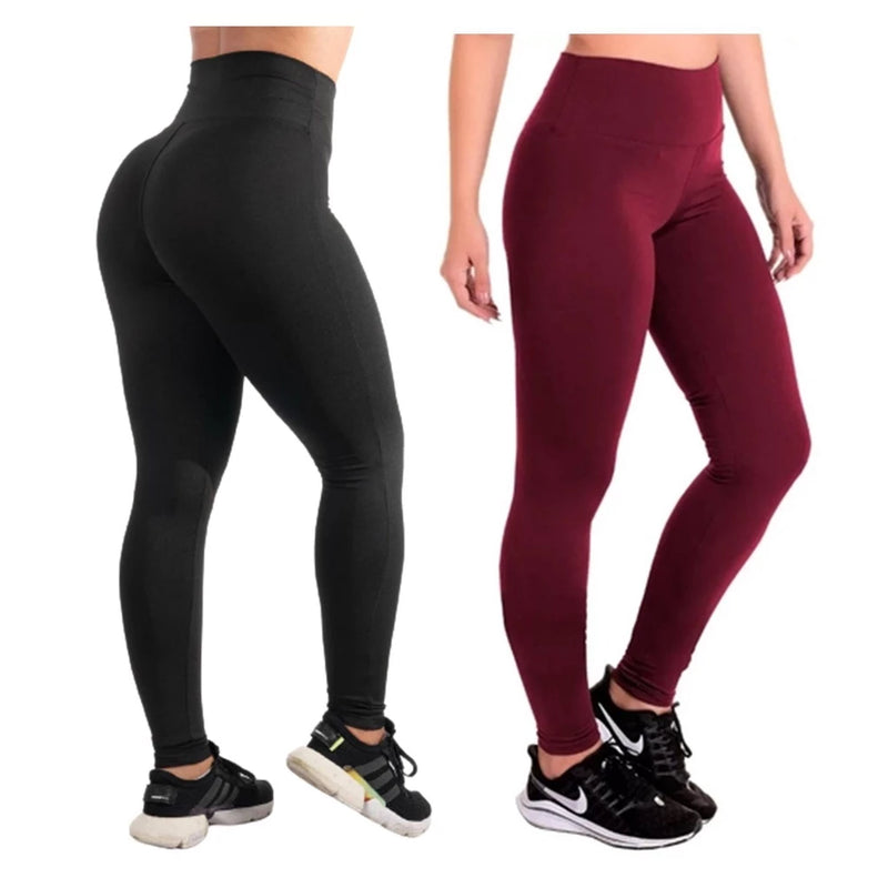 Calca Leg Peluciada Feminina Flanelada Termica Inverno