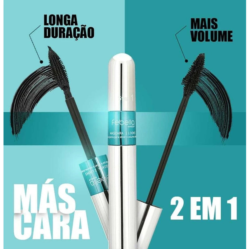 Máscara para cílios a prova d'água T&G Tango RÍMEL 4D cor preto