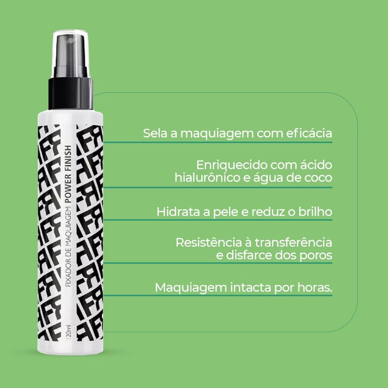 Fixador de Maquiagem Power Finish Fran By Franciny Ehlke
