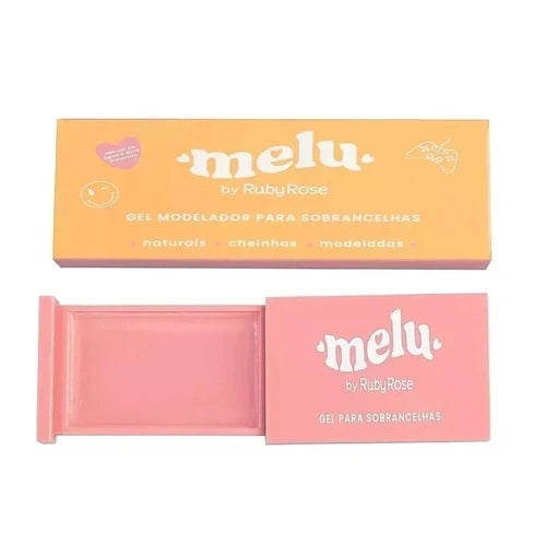 Gel modelador de sobrancelha Melu by Ruby Rose HB-F518 em promoção