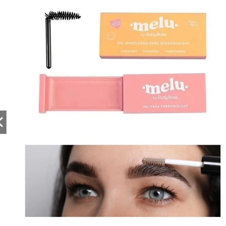 Gel modelador de sobrancelha Melu by Ruby Rose HB-F518 em promoção