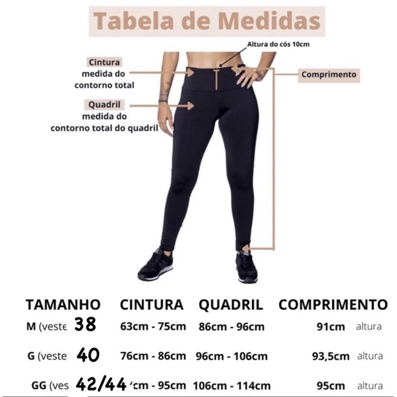 Calca Leg Peluciada Feminina Flanelada Termica Inverno
