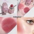 Gecomomo Creme Blush Líquido 6 Cores Veludo Liso Mate Rosa