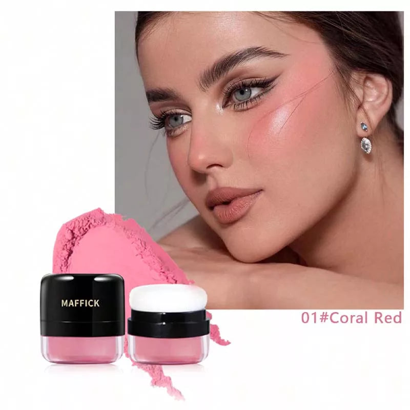 Vitality Blush Blush Pó em Pó Amigo da Pele Almofada de Cor Macia Blush Contorno Até o Tom da Pele Blush