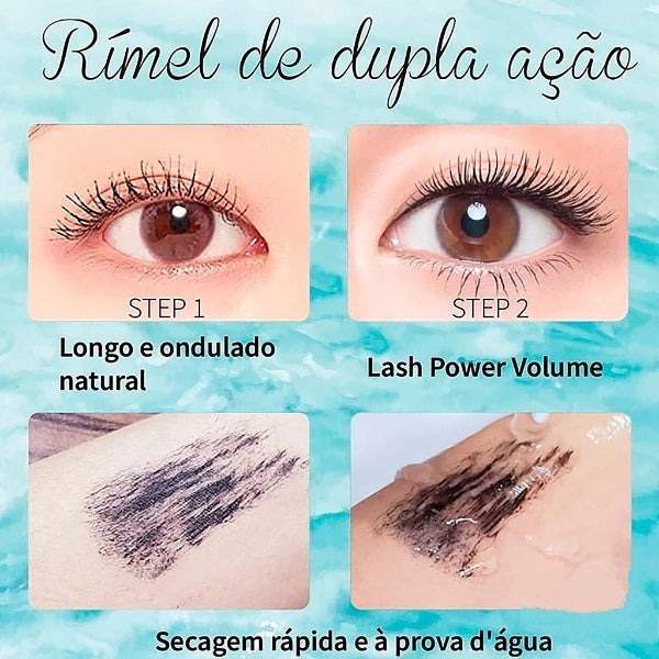 Máscara para cílios a prova d'água T&G Tango RÍMEL 4D cor preto
