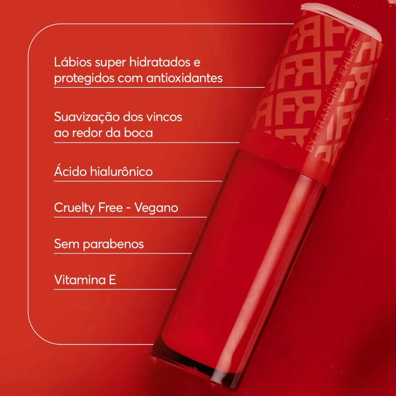 Kit gloss labial 3 unidades Glosslicious 15ml | Fran by Franciny Ehlke