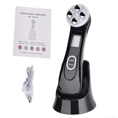Aparelho Tratamento Fototerapia Facial Led -  5 em 1