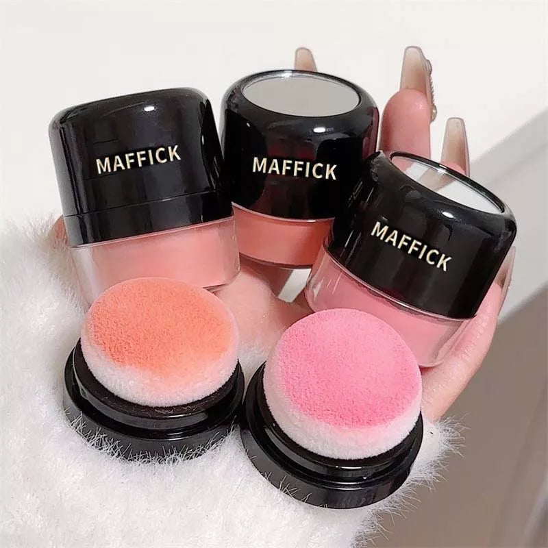 Vitality Blush Blush Pó em Pó Amigo da Pele Almofada de Cor Macia Blush Contorno Até o Tom da Pele Blush