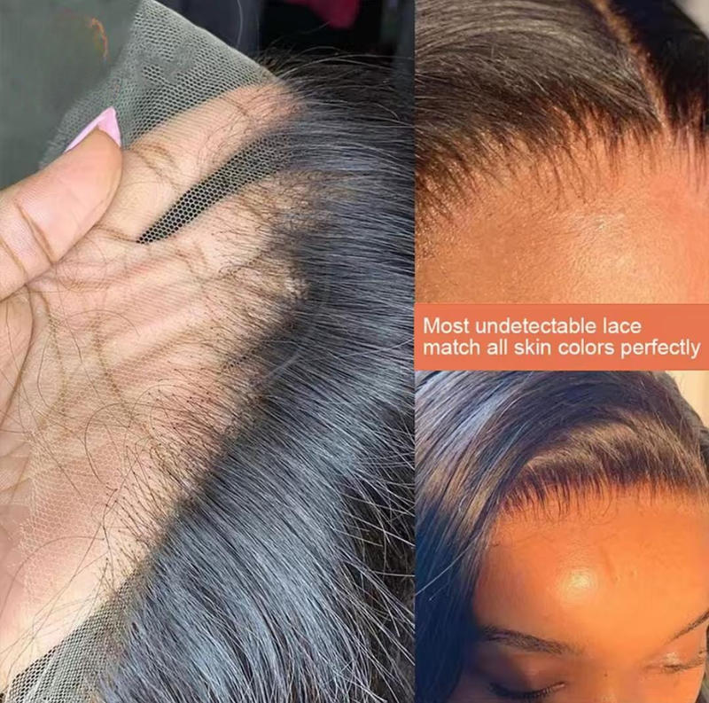 Peruca cabelo humano frontal do laço brasileiro frente do laço perucas de cabelo humano repicado para as mulheres